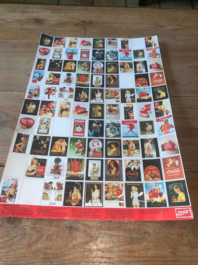Vintage Coca-Cola geheugenspel/memory, Verzamelen, Ophalen of Verzenden, Gebruikt, Overige typen