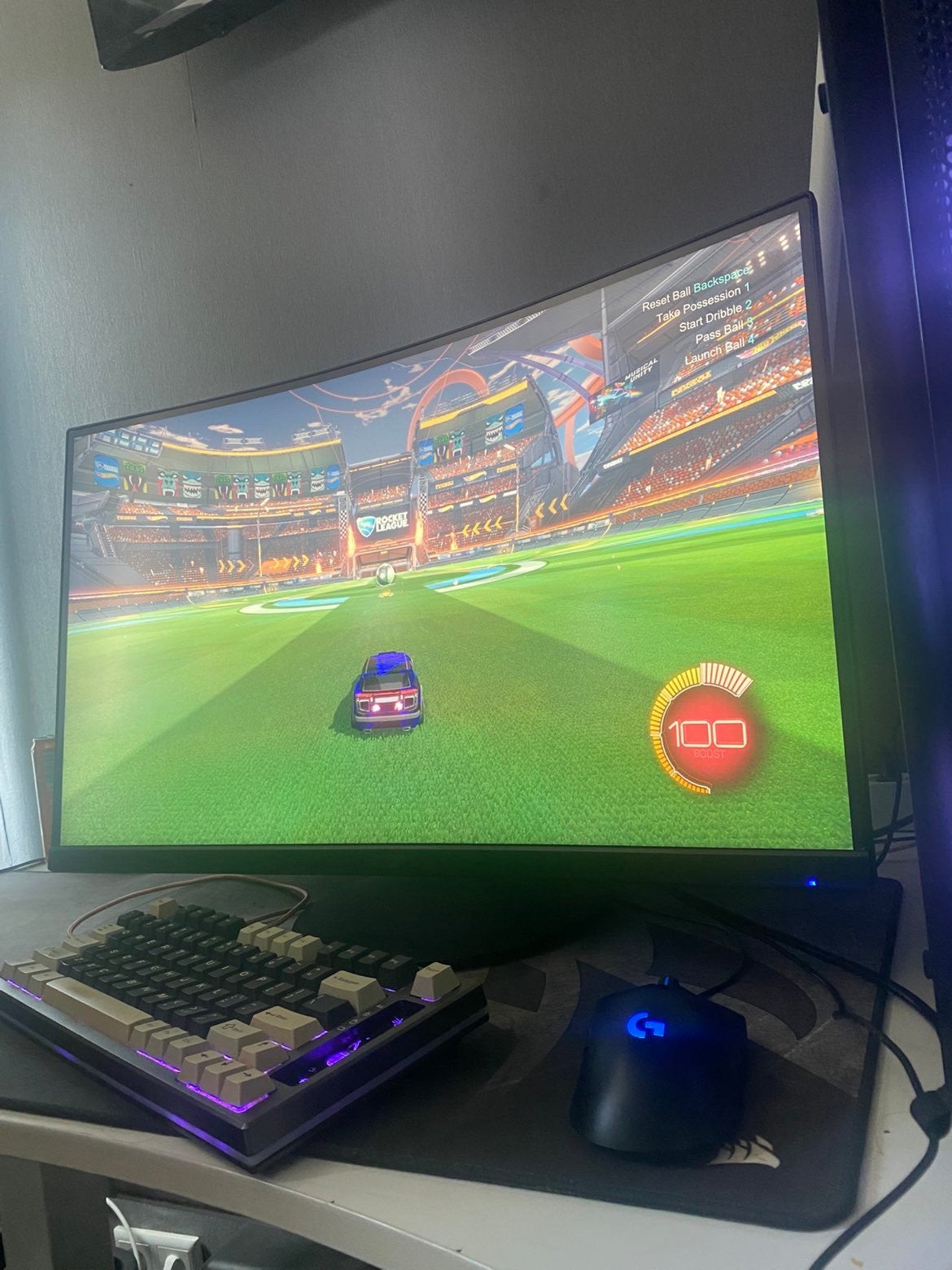 180 hz curved monior, Curved, VA, Zo goed als nieuw, 1 tot 2 ms