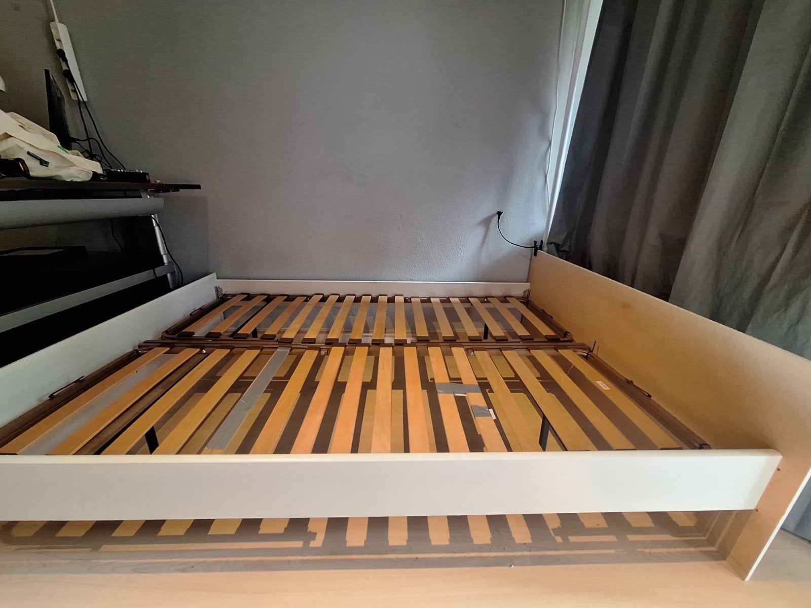 twijfelaar bed inclusief lattenbodem 140 x 200, Ophalen, Gebruikt, 140 cm, Twijfelaar