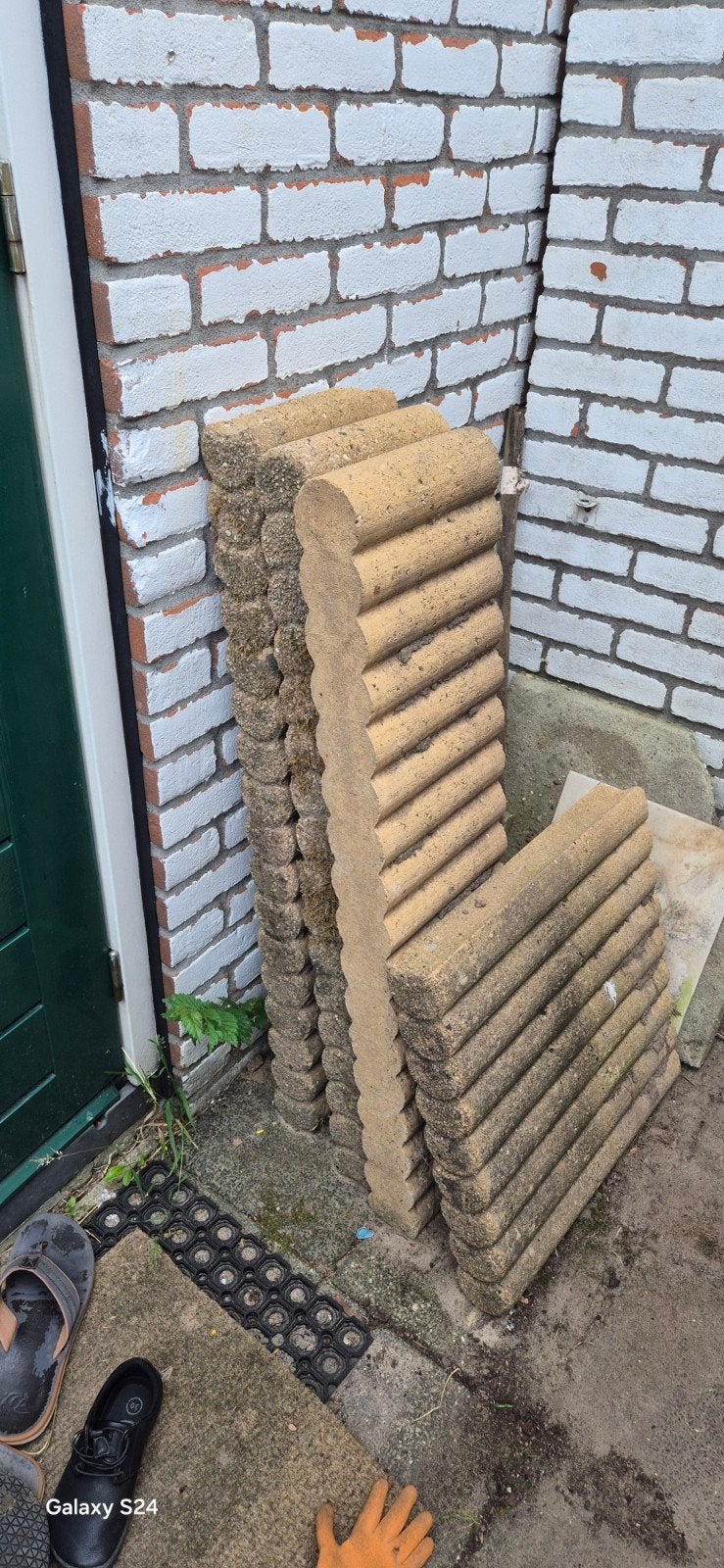 Betonbanden / Opsluitbanden - Diverse maten, Ophalen, Gebruikt