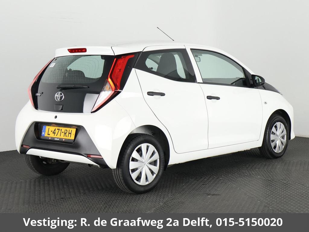 Toyota Aygo 1.0 VVT-i X-Fun | Airco | Elektrische ramen | Bl, Voorwielaandrijving, Stof, Gebruikt, 4 stoelen