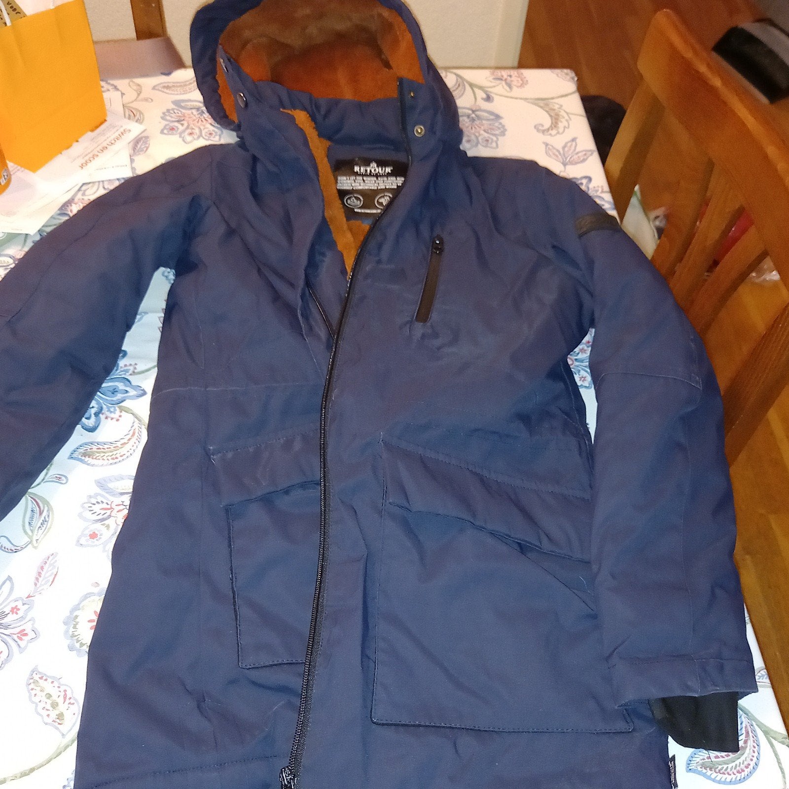 Retour winterjas voor jongens, maat 13/14, zo goed als nieuw, Ophalen of Verzenden, Zo goed als nieuw, Retour, Jongen