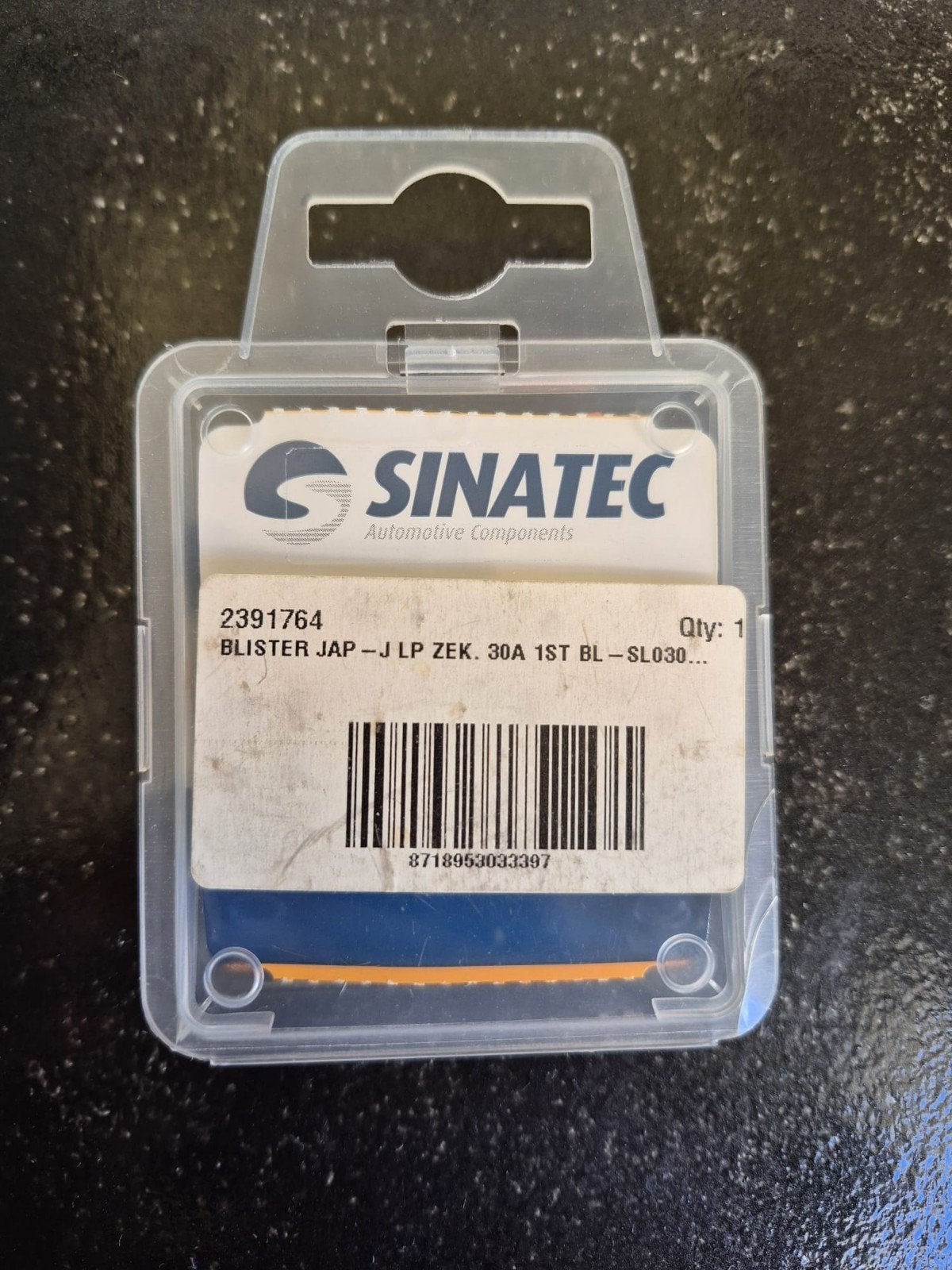 Nieuwe auto zekering Sinatec 30 ampère, Ophalen of Verzenden, Nieuw, Overige automerken