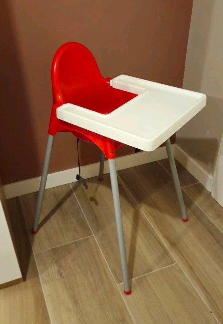 IKEA Antilop kinderstoel met afneembaar eetblad, Ophalen, Gebruikt, Overige typen, Gordel(s)