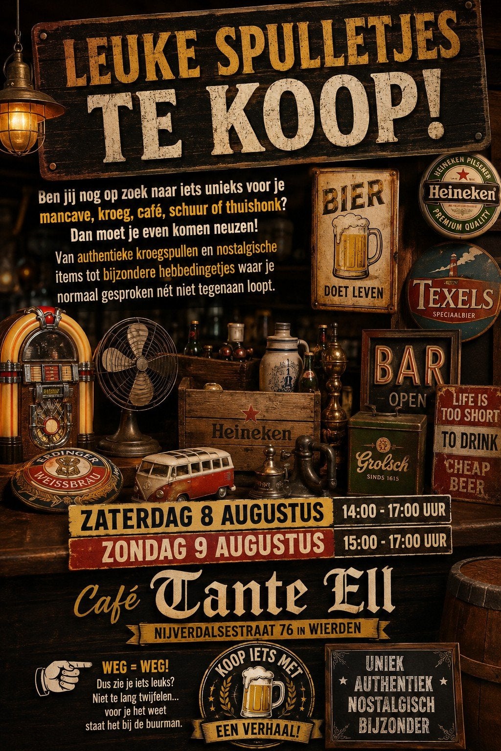 meubels/kroeg/ reclame artikelen, Verzamelen, Merken en Reclamevoorwerpen, Ophalen, Gebruikt, Overige typen