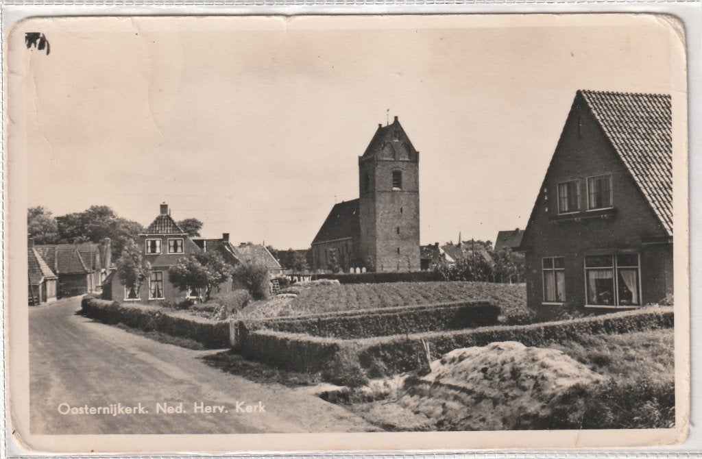Oosternijkerk, Ophalen of Verzenden, 1940 tot 1960, Gelopen, Friesland