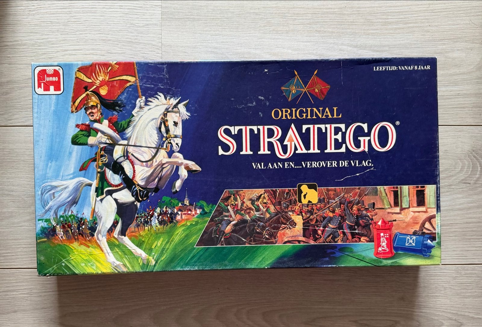 Stratego Bordspel - Klassiek Strategisch Spel van Jumbo zgan, Een of twee spelers, Ophalen of Verzenden, Zo goed als nieuw