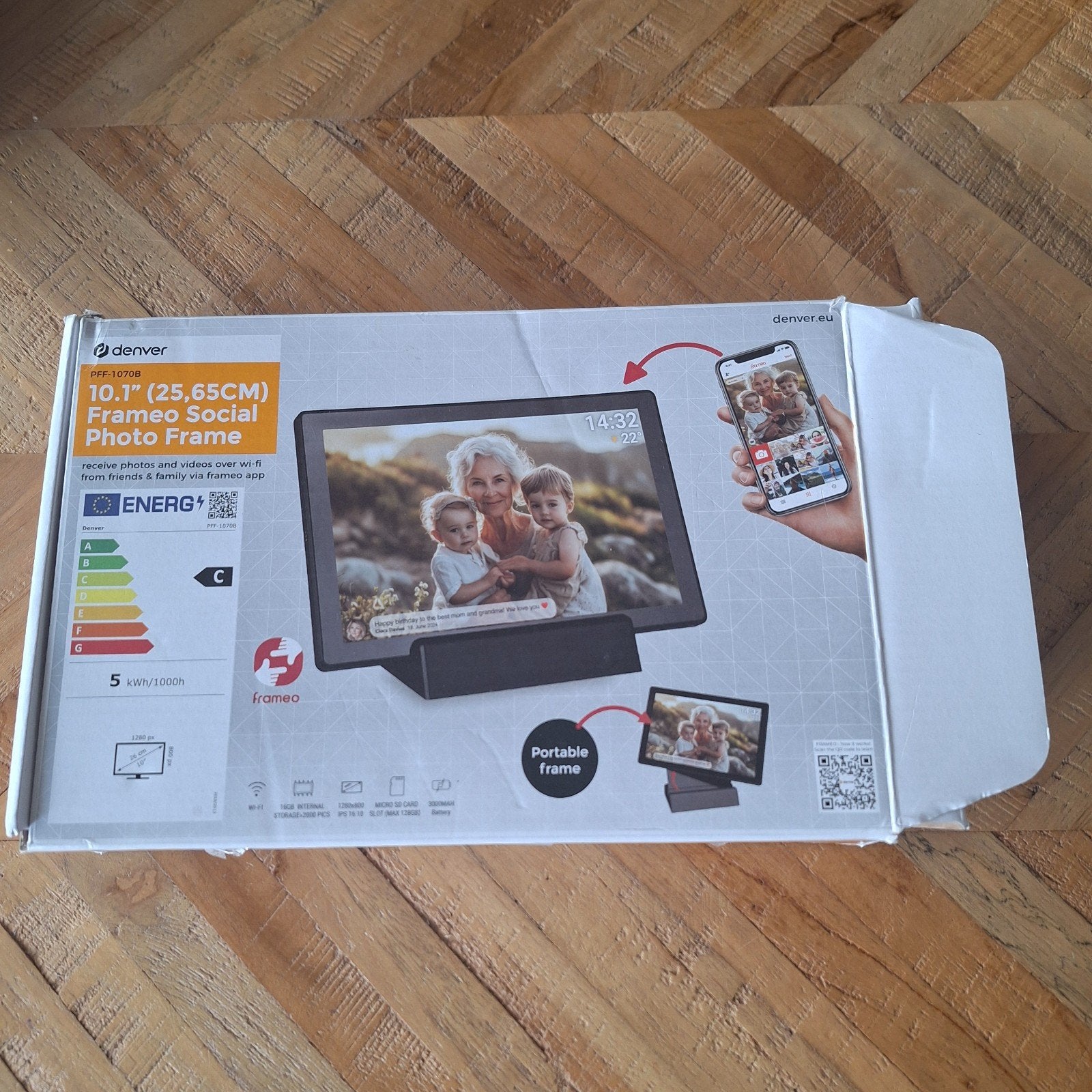 digitale fotolijst, Ophalen of Verzenden, Nieuw, 8 tot 12 inch, Touchscreen