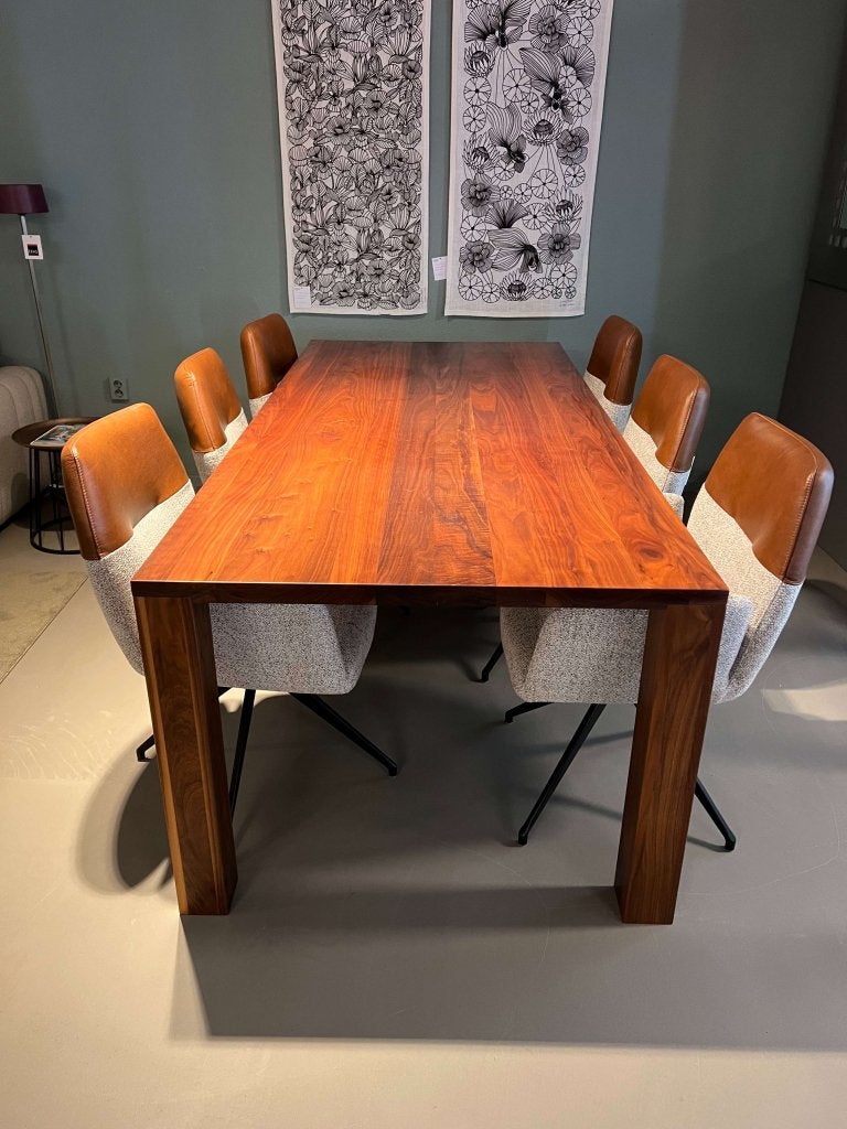 !Nieuw! - Sera collectie -Flint - Massief noten hout - Tafel, Niet ingevuld, Niet ingevuld, Niet ingevuld