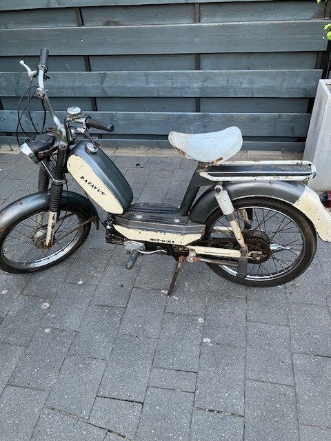 schuurvondst batavus mot o mat, Ophalen, Gebruikt