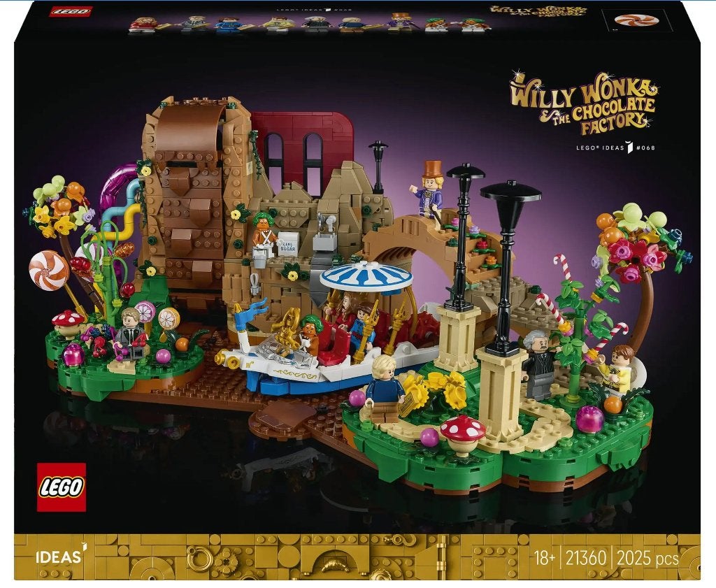 LEGO Ideas 21360 – Willy Wonka & de Chocoladefabriek (nieuw), Ophalen of Verzenden, Nieuw