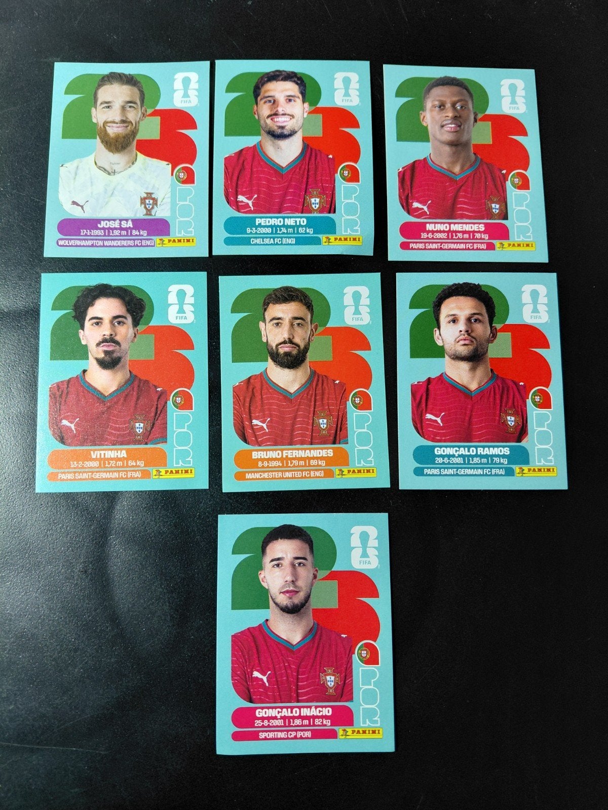 Portugal (panini wk 2026 stickers) vitinha/nuno mendes, Ophalen of Verzenden, Nieuw, Buitenlandse clubs, Poster, Plaatje of Sticker