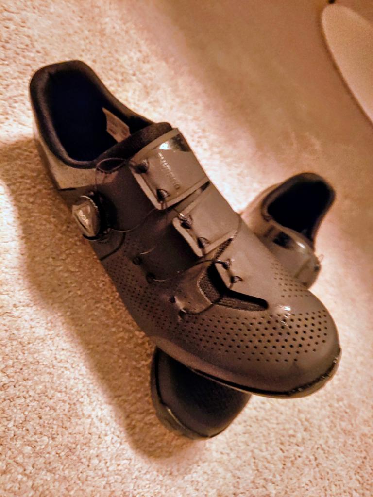 Shimano SPD racefiets schoenen met BOA (mt 45), Sport en Fitness, Ophalen of Verzenden, Zo goed als nieuw, Kleding