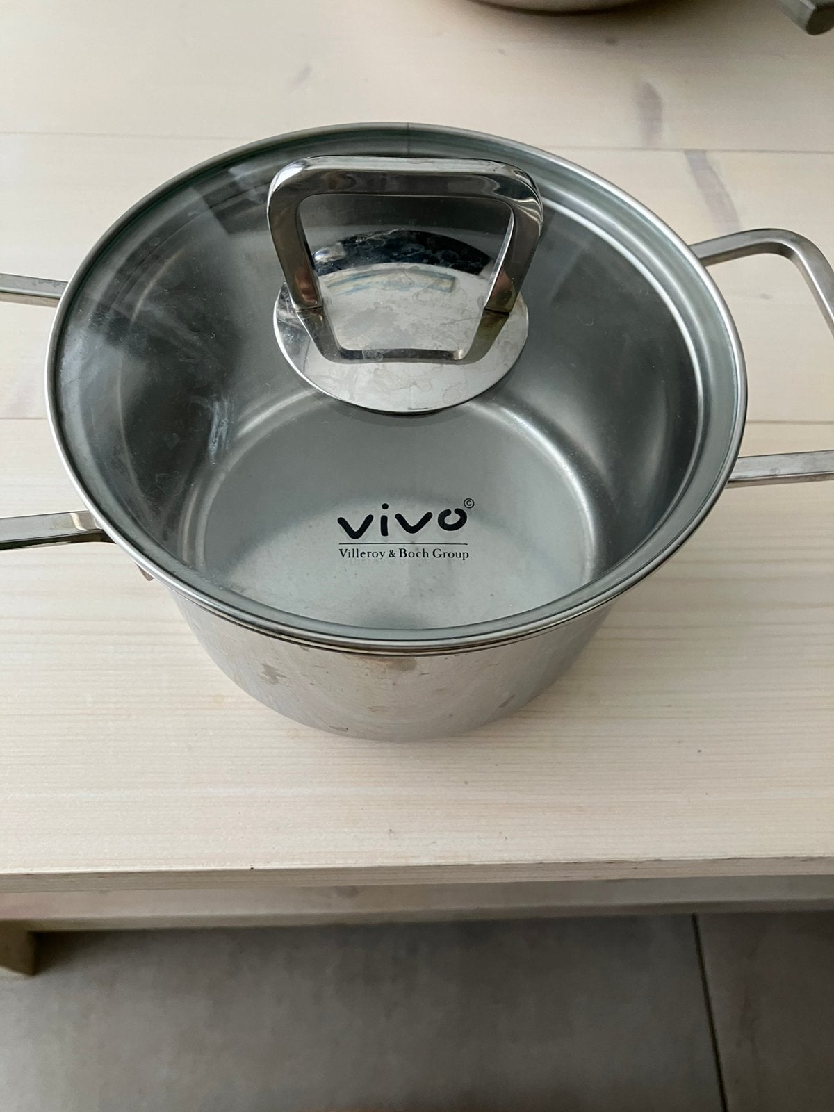 Villeroy & Boch pan, Ophalen of Verzenden, Zo goed als nieuw, Rvs
