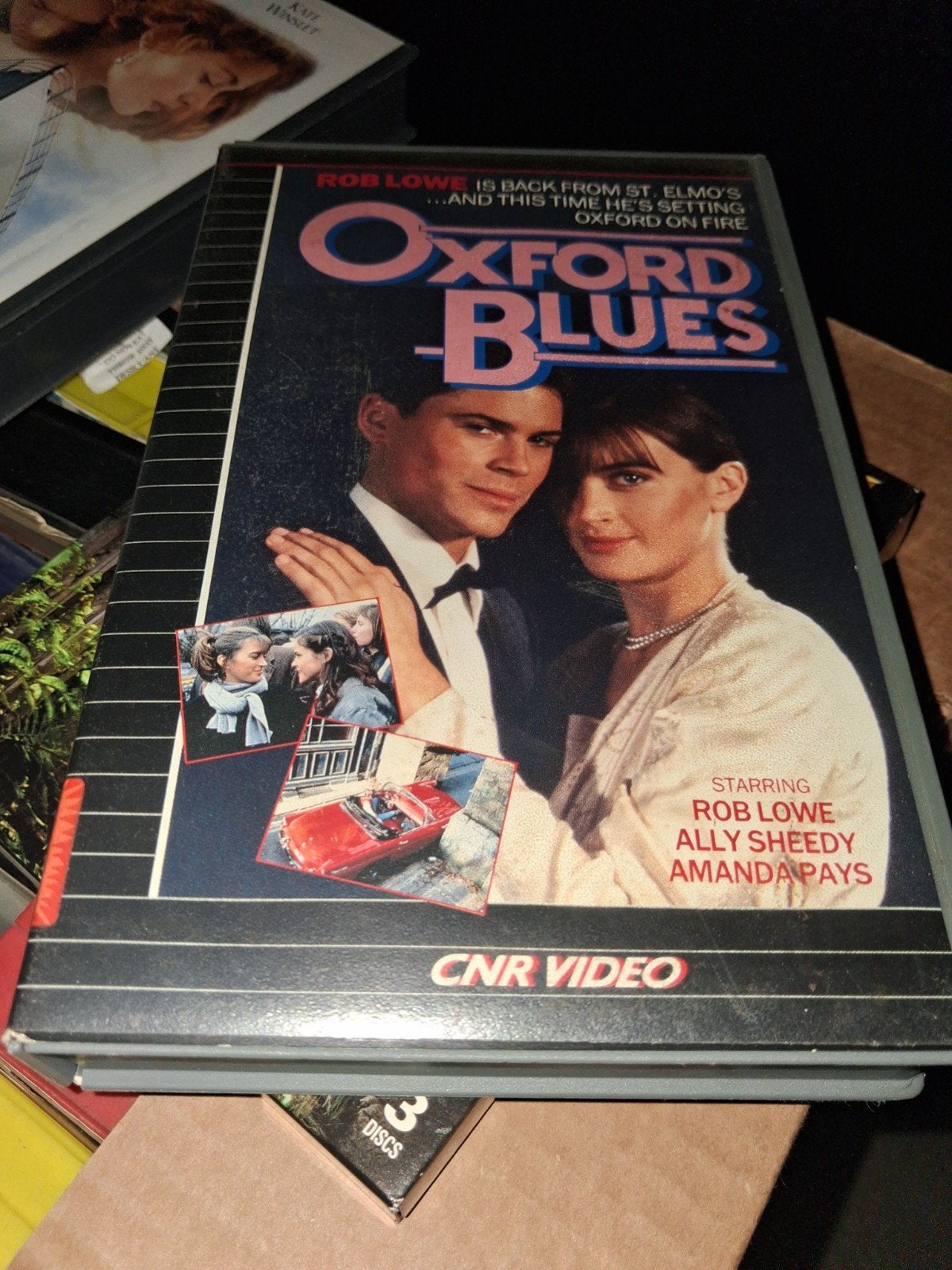 Vhs ex-rental  - Oxford Blues, Vanaf 16 jaar, Ophalen of Verzenden, Gebruikt, Horror