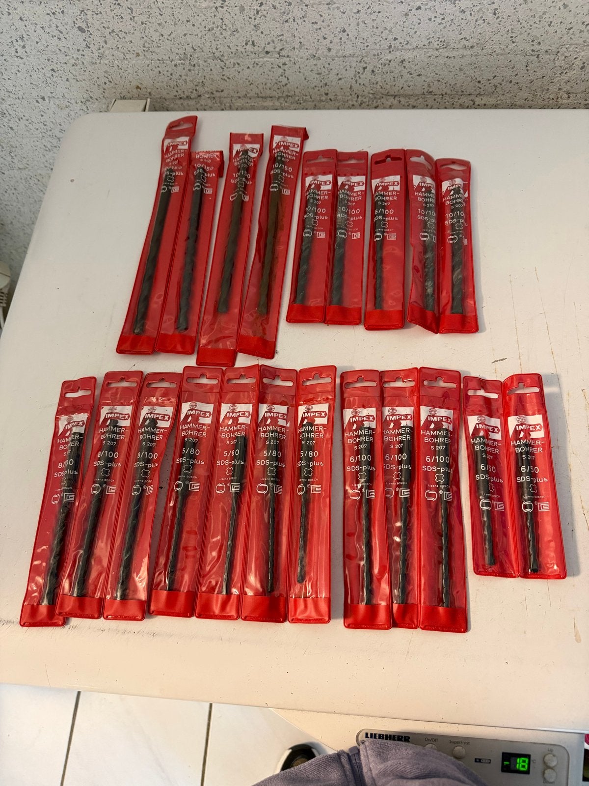 Nieuwe Impex Hammer Boor SDS-plus Borenset (Diverse Maten), Ophalen of Verzenden, Nieuw, Overige typen