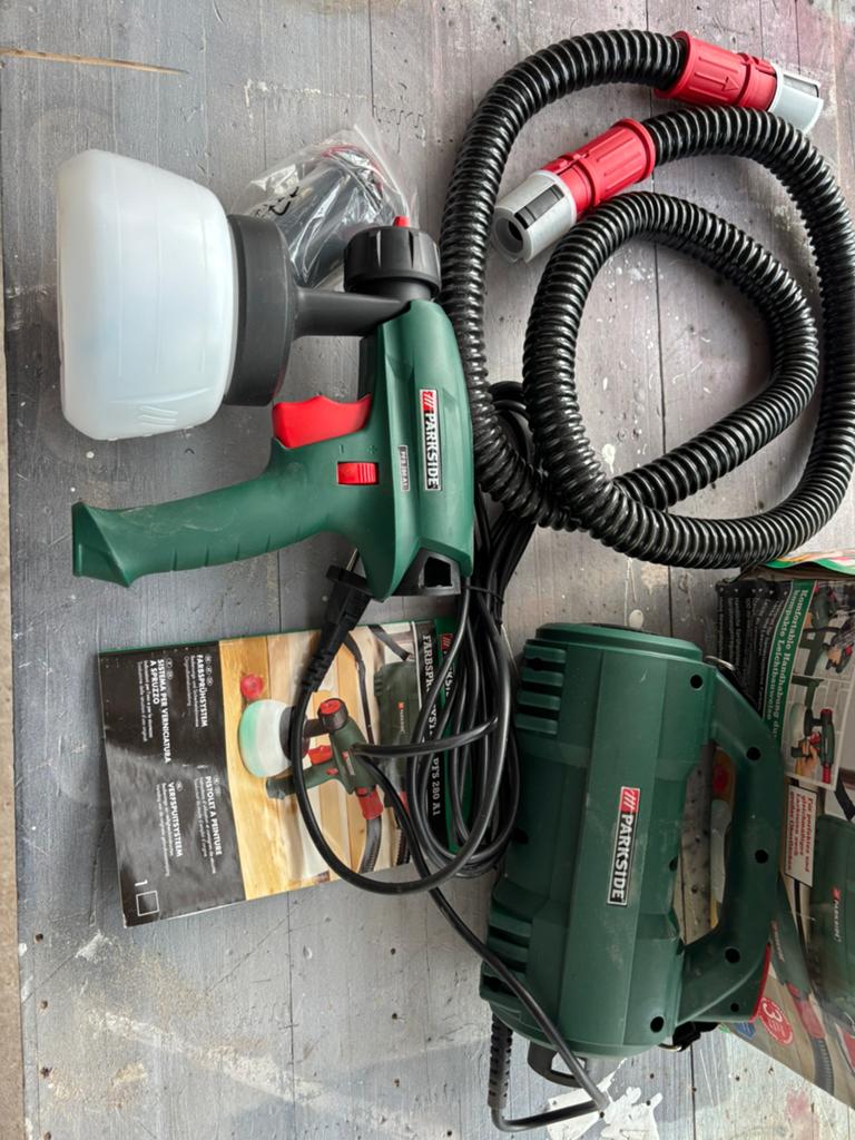 Electrische verfspuit, Ophalen of Verzenden, Nieuw, Verfspuit of Verfpomp