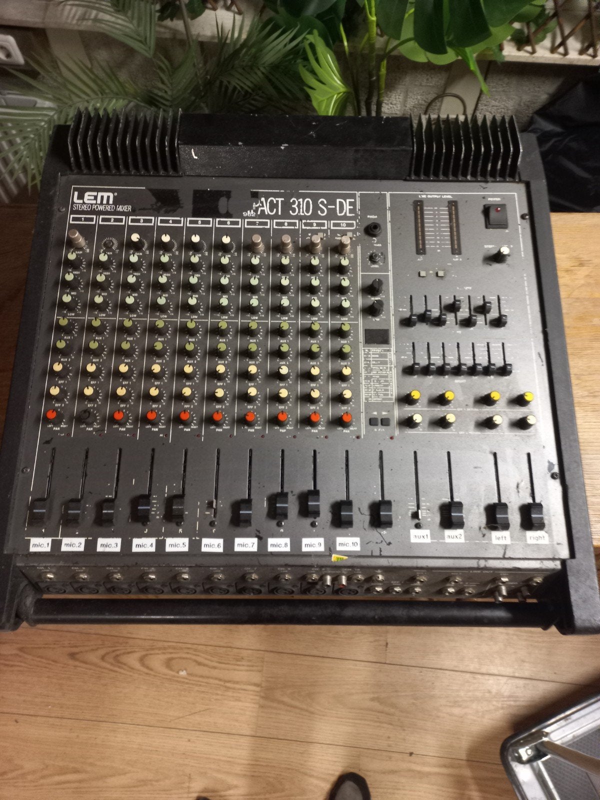 LEM Stereo Powered Mixer Pact 310 S-DE - Gebruikt, Ophalen, Gebruikt