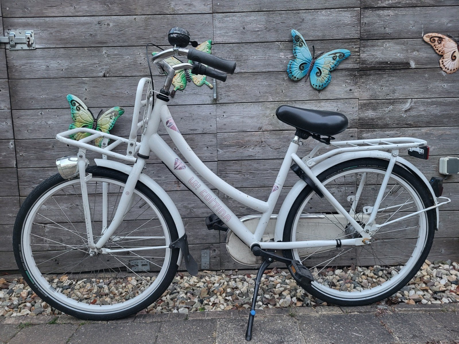 24 inch Cortina U4 Diamond Transportfiets, Ophalen, Terugtraprem, Versnellingen, Zo goed als nieuw