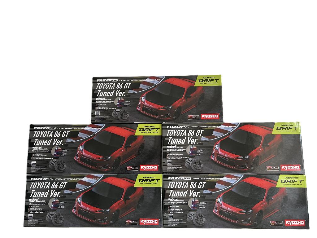 Kyosho Fazer D2 Toyota 86 GT Tuned Ver. Red 1:10 Drift Ready