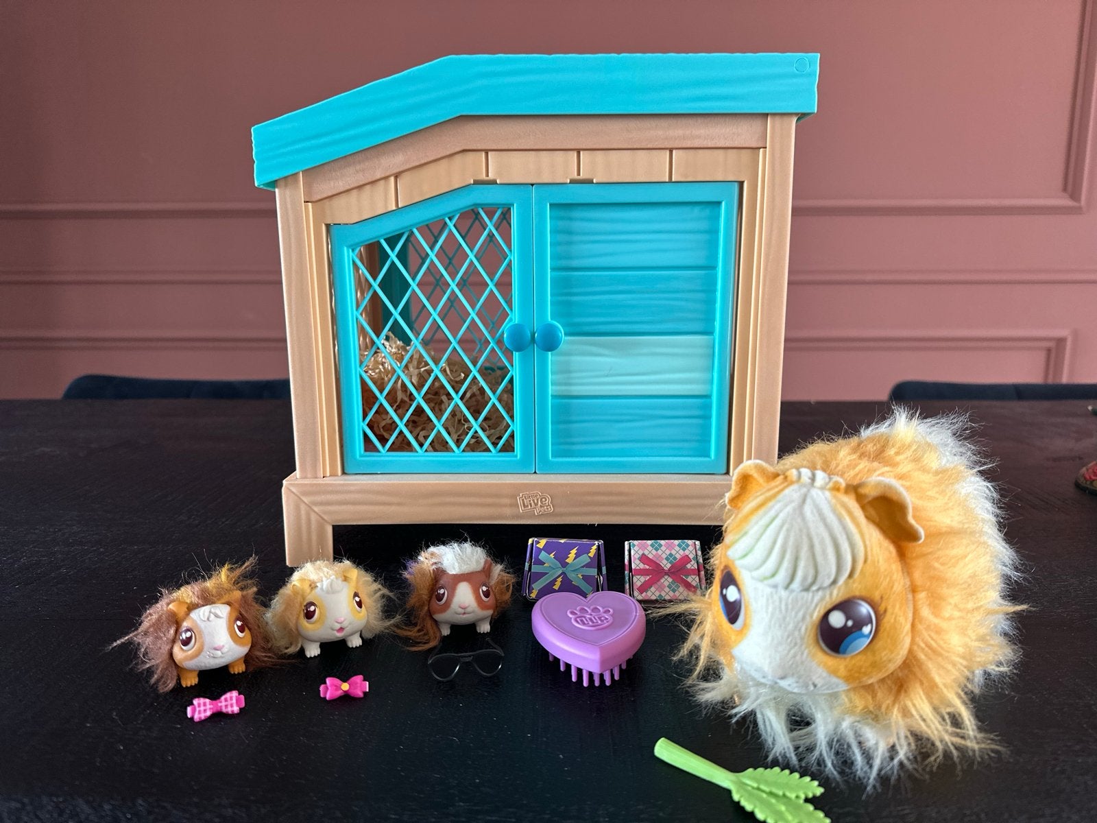 Little Live Pets cavia's met hok en accessoires, Ophalen, Zo goed als nieuw, Jongen of Meisje