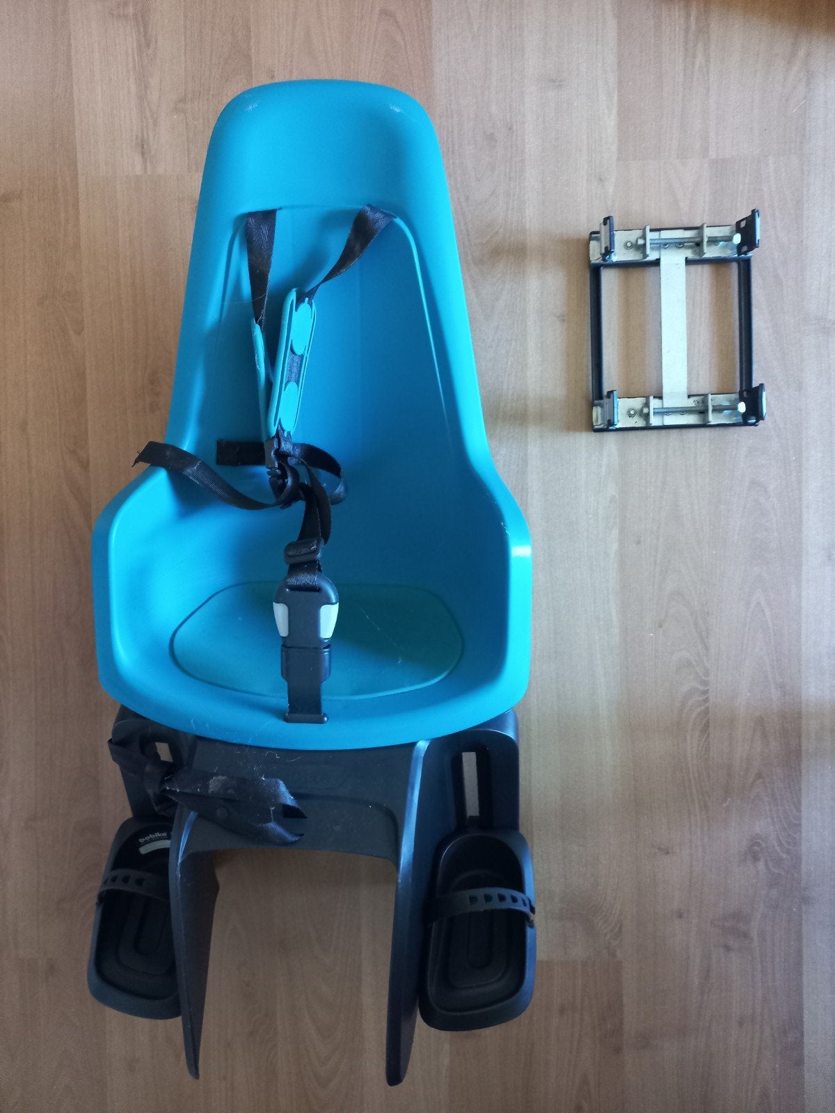 Bobike One Maxi fietsstoeltje - Achterzitje bagagedrager, Ophalen, Achterzitje, Voetsteuntjes, 9 t/m 18 kg