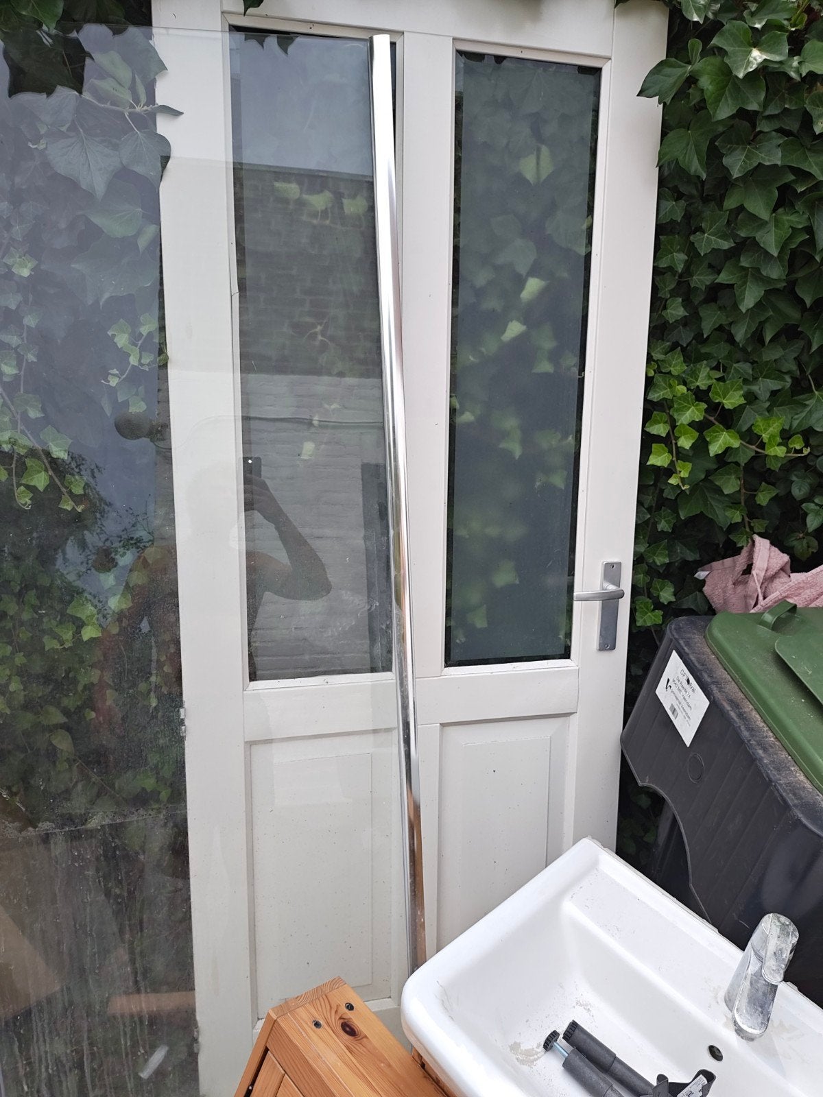 Gratis binnendeur en badkamermeubels, Gebruikt, 200 cm of meer, Overige typen, 25 tot 50 cm
