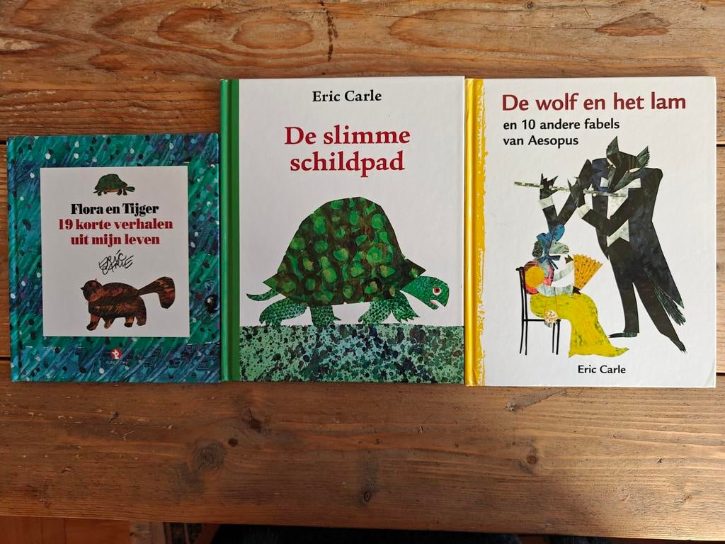 3 prentenboeken van Eric Carle., Ophalen of Verzenden, Zo goed als nieuw