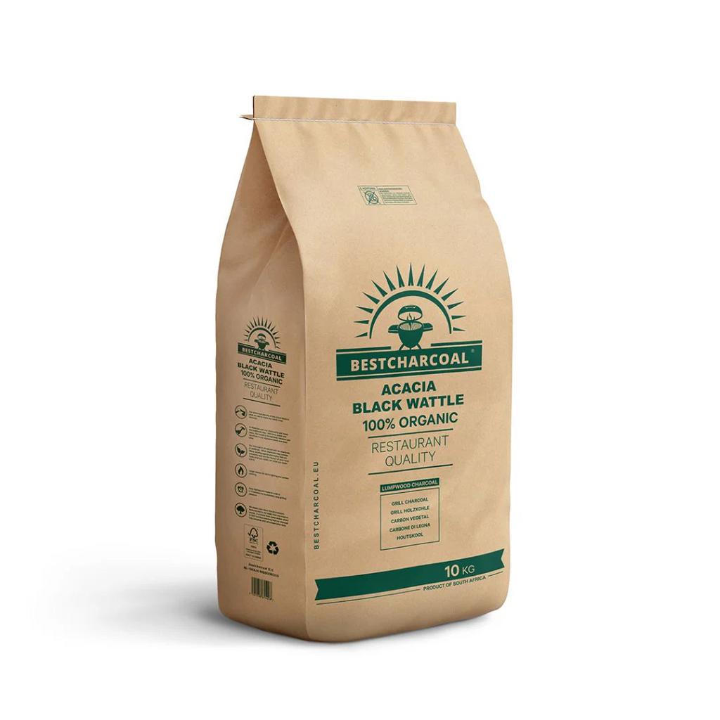Acacia Houtskool Bestcharcoal 10 KG - Restaurant Kwaliteit, Ophalen of Verzenden, Nieuw