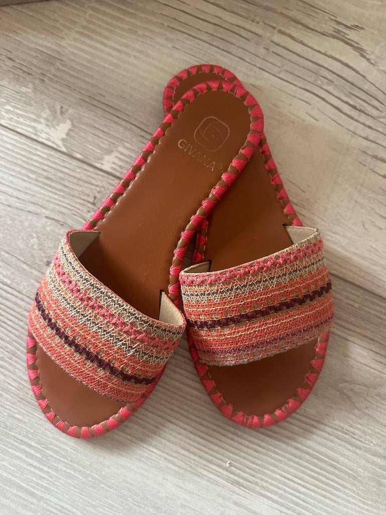 Sandalen/slippers nieuw, Overige kleuren, Zo goed als nieuw, Sandalen of Muiltjes, Ophalen of Verzenden