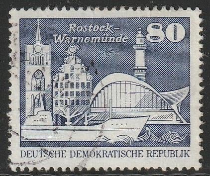 DDR 1974 1920 Kröpeliner Tor, Gest, Ophalen of Verzenden, DDR, Gestempeld