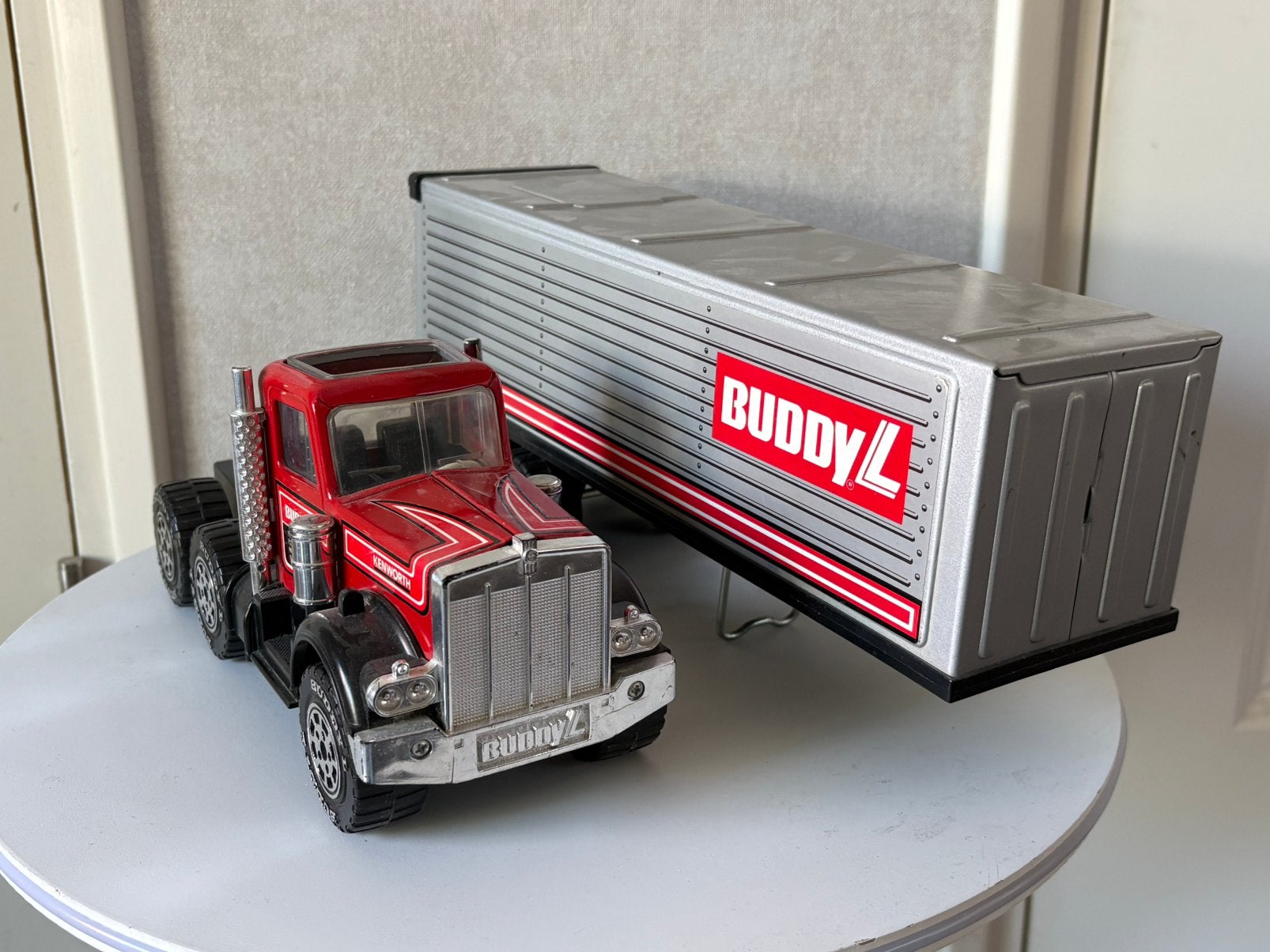 Buddy L kenworth, Ophalen of Verzenden, Zo goed als nieuw, Bus of Vrachtwagen, Lion Toys