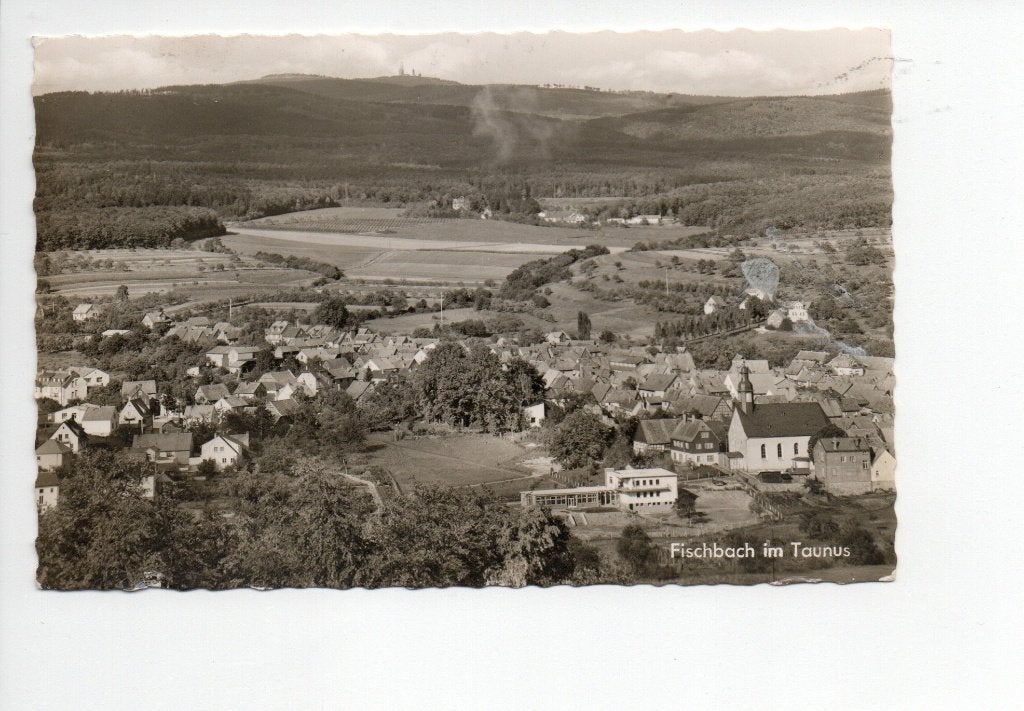 Duitsland. Ansichtkaart Fischbach im Taunus. (1960-1980), Ophalen of Verzenden, 1960 tot 1980, Gelopen, Duitsland