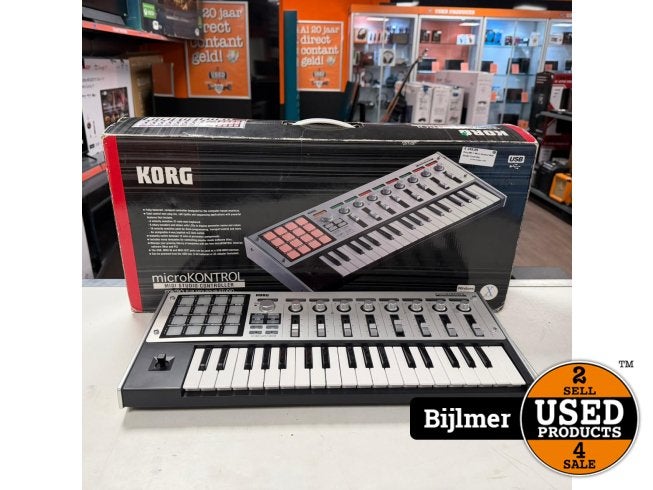 Korg MC-1 Micro Kontrol Midi Studio Controller, Korg, Zo goed als nieuw, https://www.korg.com/nl/contact/, 15-12, Shimotakaido 1-chome, Suginami-ku, Tokyo 168-0073, Japan