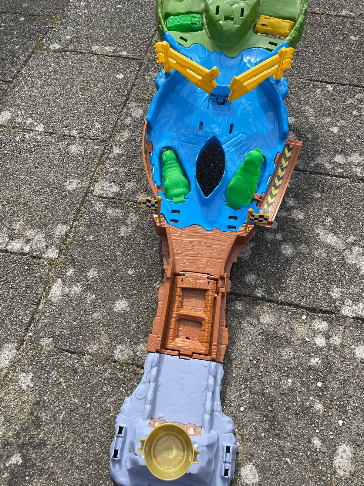Hotwheels Monster Trucks baan zo goed als nieuw, Ophalen of Verzenden, Zo goed als nieuw
