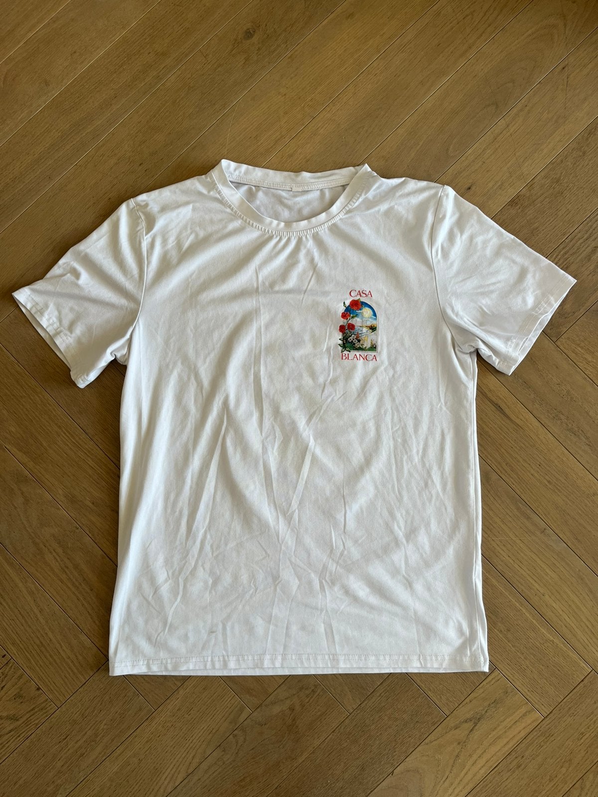 Casablanca shirt T-shirt maat S, Ophalen of Verzenden, Zo goed als nieuw, Maat 46 (S) of kleiner, Wit