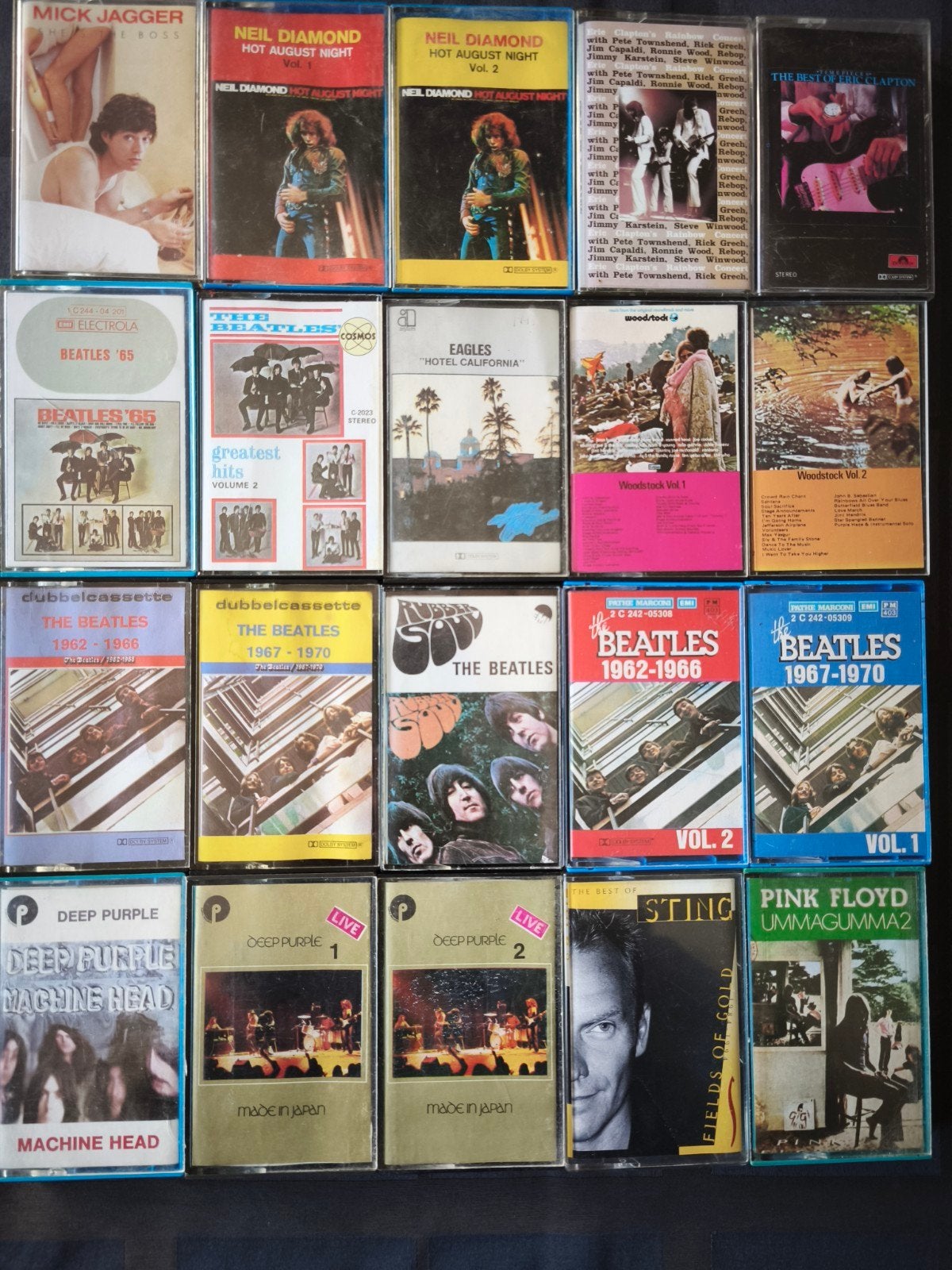 Mooie verzameling cassettebandjes., Cd's en Dvd's, Gebruikt, 2 t/m 25 bandjes, Ophalen of Verzenden, Origineel