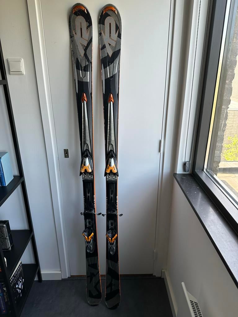 K2 Apache Crossfire ski's, 160 tot 180 cm, Gebruikt, Skiën, Ski's