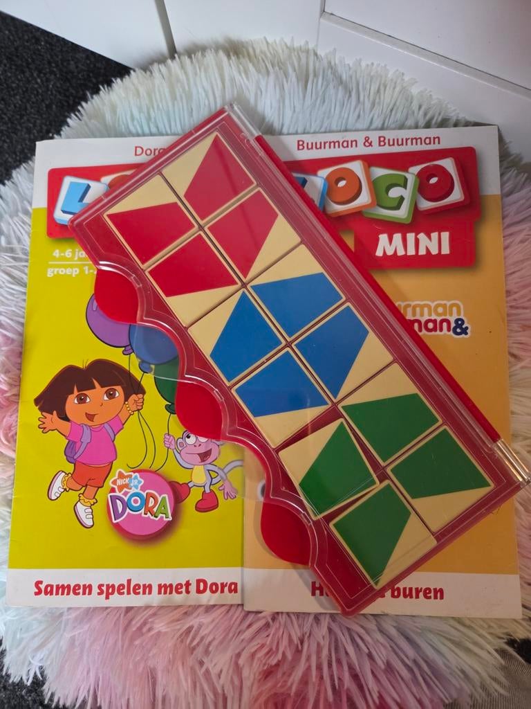 Leuk Loco Mini spel - Dora en Buurman & Buurman, Kinderen en Baby's, Speelgoed | Educatief en Creatief, Ophalen of Verzenden, Zo goed als nieuw