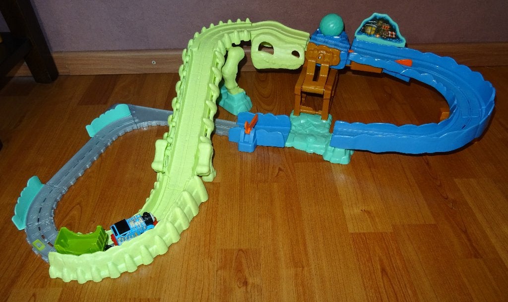 Thomas de trein Dino treinbaan, Ophalen of Verzenden, Zo goed als nieuw