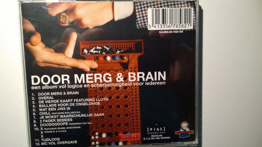 Brainpower - Door Merg & Brain, Cd's en Dvd's, Cd's | Hiphop en Rap, Ophalen of Verzenden, Zo goed als nieuw, Album
