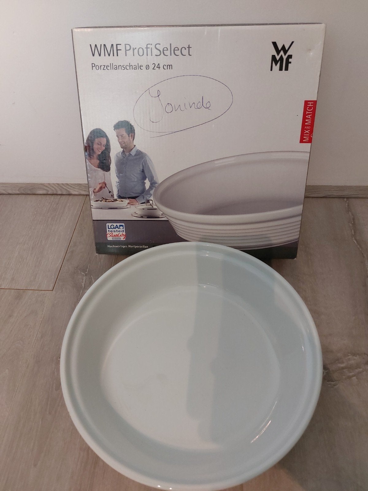 WMF ProfiSelect Porseleinen schaal Ø 24 cm, Overige merken, Nieuw, Ophalen of Verzenden, Schaal of Schalen