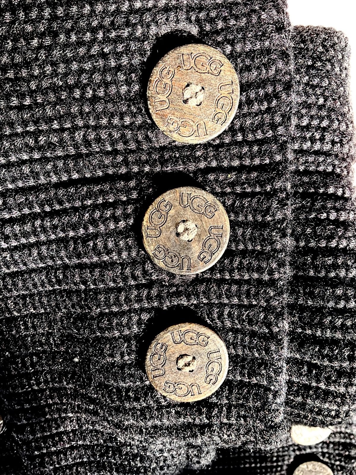 Uggs zwarte gebreide laarsjes maat 38, Verzenden, Zo goed als nieuw, Zwart