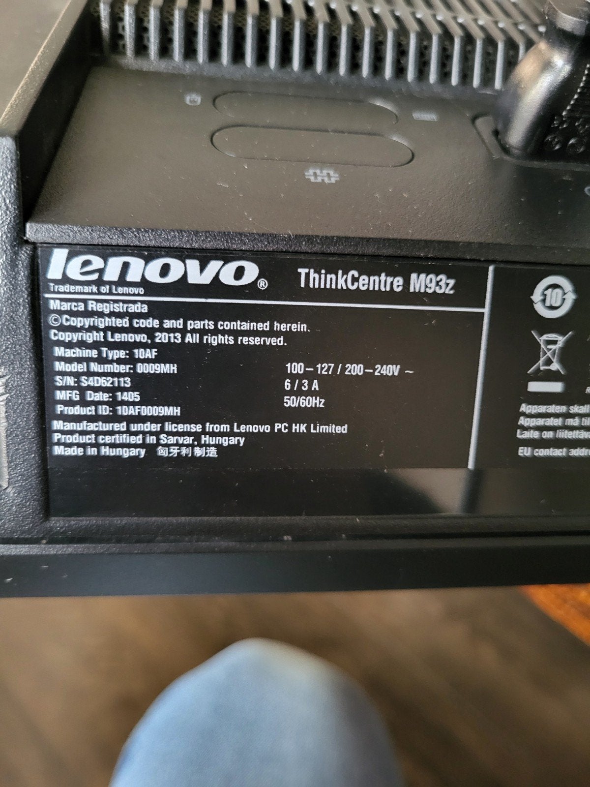 Lenovo ThinkCentre M93z All-in-One PC - Opstartproblemen, Computers en Software, Ophalen of Verzenden, Gebruikt, Lenovo