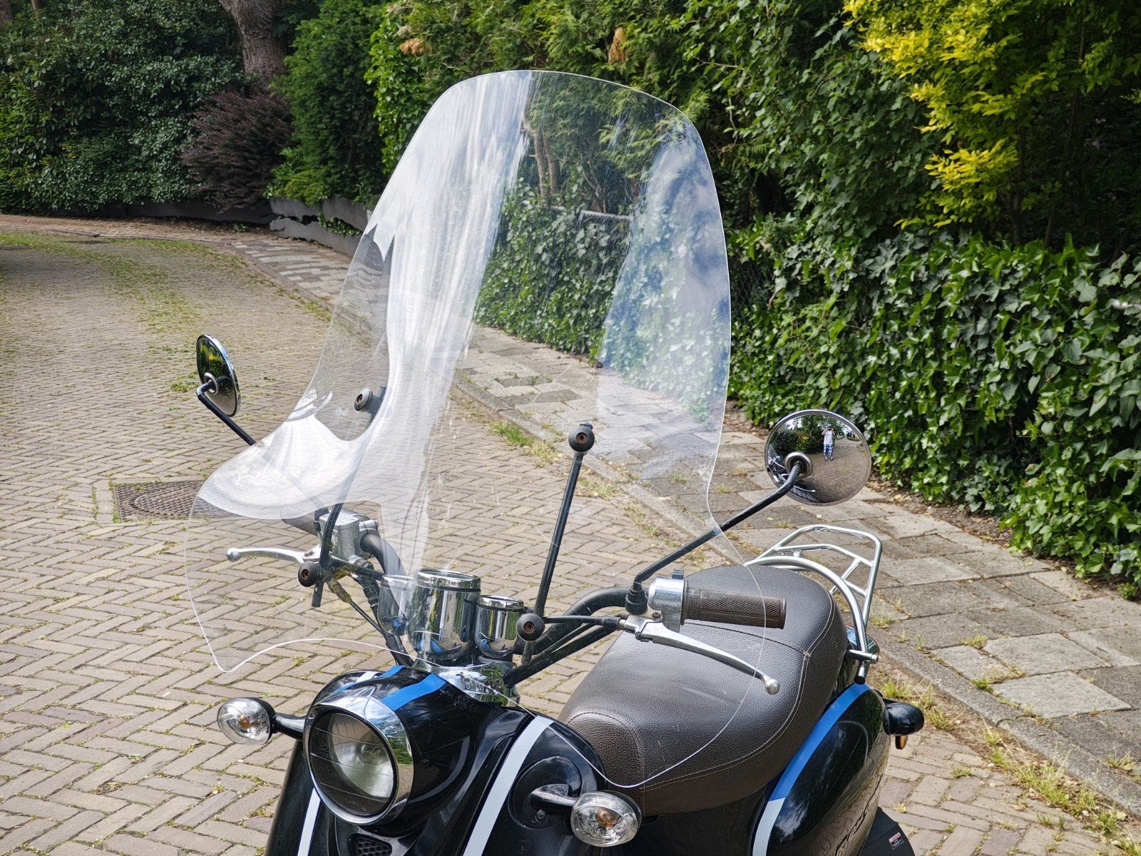 BTC Old Classic Scooter met Afstandsbediening Alarm, Fietsen en Brommers, Snorfietsen en Snorscooters, Overige merken, Gebruikt