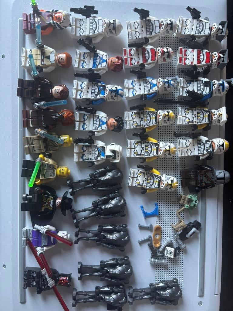 Titel: LEGO Star Wars minifiguren lot, Ophalen of Verzenden, Zo goed als nieuw, Overige materialen