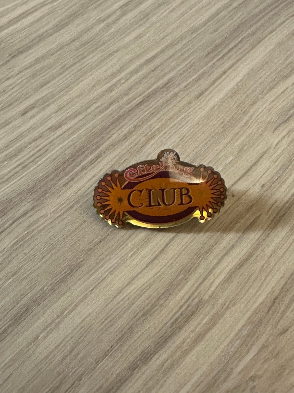 Efteling pin club, Ophalen of Verzenden, Zo goed als nieuw, Button of Speldje
