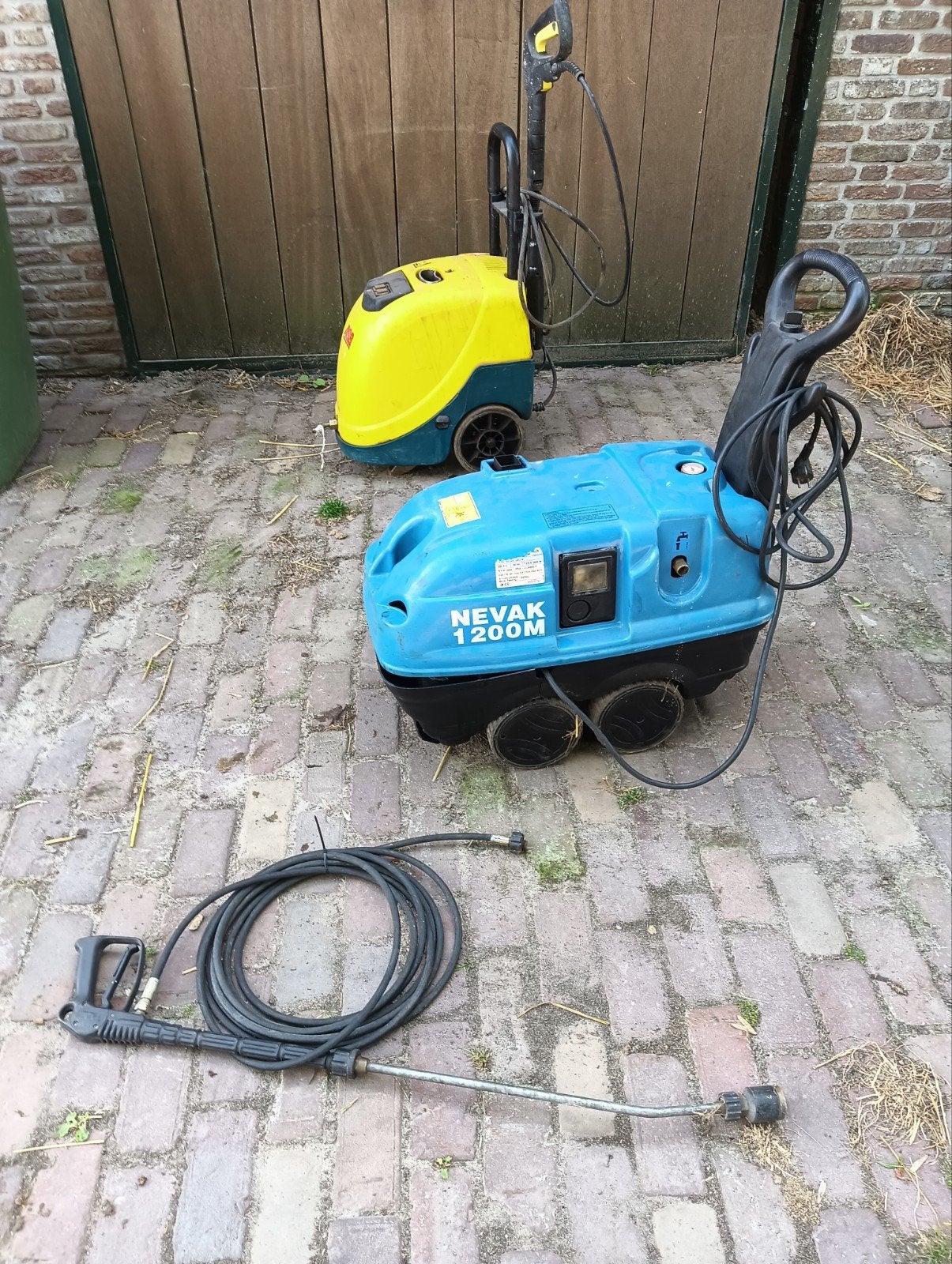 2x diesel hogedrukreinigers opknappers, Ophalen, Gebruikt, Elektrisch