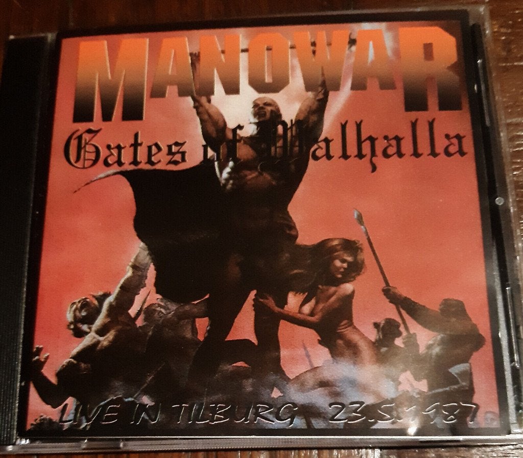Manowar - Live Tilburg 1987 cd Manilla Road Warlord Valkyrie, Verzenden, Zo goed als nieuw, Import, Heavy metal