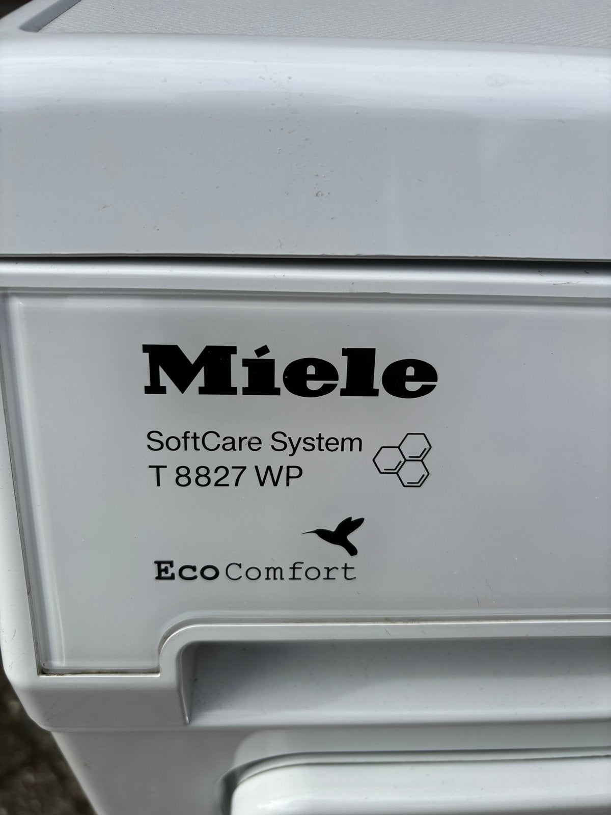 Foto 8 van Setje Miele wasmachine W3821 / Warmtepompdroger T8827WP 7kg